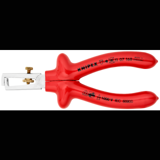 Odstraňovacie kliešte, ponorné, VDE 1000V, nastaviteľné do 10 mm2 - KNIPEX 11 07 160