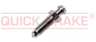 Odvzdušňovacia skrutka 1/4" x 28 UNF, na brzdové vedenie
