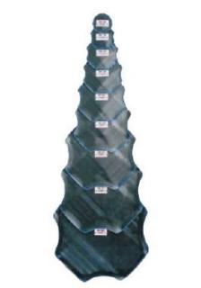 Opravná vložka KD Diagonal, pre diagonálne plášte, rôzne veľkosti - Ferdus Možnosť: KD 66 Uhlopriečka. 295x295 mm. 3 ks.