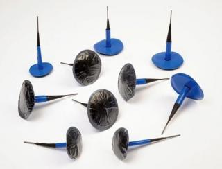 Opravné hríbiky na průpichy plášťov ON (rôzne rozmery) Možnosť: ON 16 - priemer drieku 16 mm. hlava 90x90 mm. 10 ks.