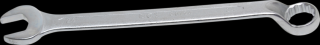 Otvorený prstencový vyhnutý kľúč, rozmer 24 mm - BGS 30124