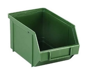 Plastový box 148 x 247 x 128 mm, stohovateľný - zelený