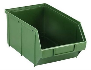 Plastový box 209 x 356 x 164 mm, stohovateľný - zelený