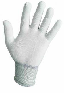Pracovné rukavice nylonové, pletené, veľkosť M-8