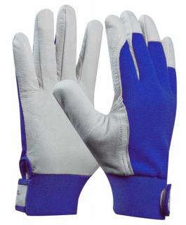 Pracovné rukavice UNI FIT COMFORT, kozinkovej useň, veľkosť 10