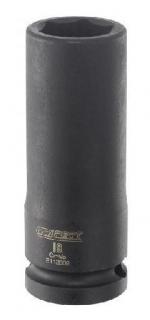 Predĺžené hlavice 1/2" kované priemyselné 6-hranné (rôzne veľ.) - Tona Expert Profil: 6-hrana, Veľkosť štvoruholníka: 1/2", Veľkosť: 18
