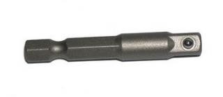 Predĺženie - adaptér pre hlavice, 6hran 1/4" x 4hran 1/4", 50 mm - JONNESWAY D150ADP14 ()