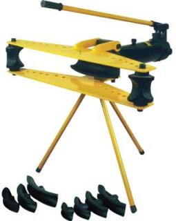 Prenosná hydraulická ohýbačka rúrok so stojanom 9T