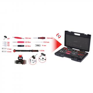 Prípravky na montáž a demontáž TPMS senzorov a ventilov, sada 13 kusov - KS TOOLS 100.1180