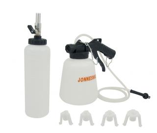 Prístroj na výmenu brzdovej kvapaliny a odvzdušnenie bŕzd 0,75 l + fľaša - JONNESWAY AE300214 ()
