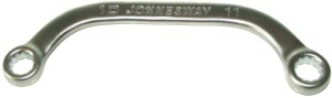 Prstencový kľúč, otvorenejší "C profil", 15 x 17 mm, dĺžka 194 mm - JONNESWAY W6511517 ()