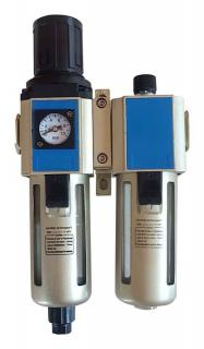 Regulátory tlaku vzduchu s odlučovačom a mazaním, rôzne závity - ASTA Veľkosť závitu: 44958
