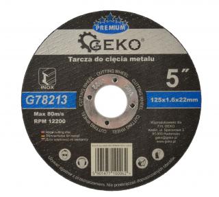 Rezný kotúč na oceľ 125 x 1,6 x 22,23 mm INOX