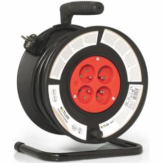 RPC 50 Predlžovací kábel na bubne 25m/4 3×1,5mm