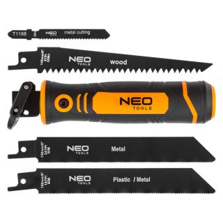 Ručná píla so 4 vymeniteľnými čepeľami - NEO tools 44-650
