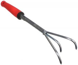 Ručný kultivátor, dĺžka 360 mm, ergonomická rukoväť - SIXTOL
