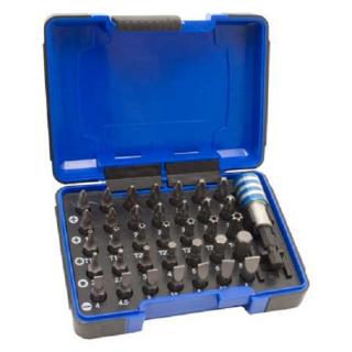 Sada bitov - Imbus, TORX, ploché, krížové, obsah 35 kusov - MAGG 342135