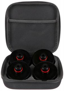 Sada gumových podložiek pre hever JACK PAD SET 4 t, pre vozidlá Tesla, 4 ks - SIXTOL