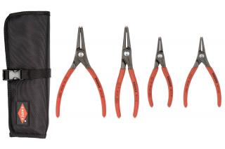 Sada klieští na poistné krúžky 4x rovné Knipex 00 19 57