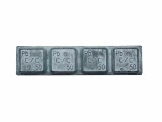 Samolepiace závažie TRUCK Pb 4 x 50g (200 g) Počet kusov: 25