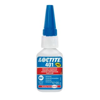 Sekundové lepidlo, extra silné, na opravu karosérie, 20 g - Loctite 401