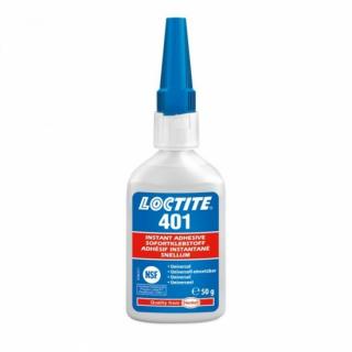 Sekundové lepidlo, extra silné, na opravu karosérie, 50 g - Loctite 401