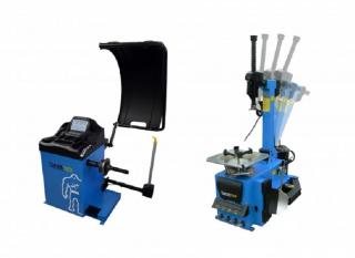 Set 1 PROFI: Automatická vyzúvačka TC-02 a vyvažovačka TW-02 3D - Golemtech