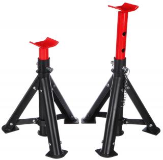Skladacie stojany - skladacie podpery na auto 3 t, MECHANIC CAR STAND PRO, 2 ks - SIXTOL