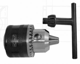 Skľučovadlo na vŕtačku 3 - 16 mm, zubové, závit 1/2" 20UNF, s kľučkou - 4CZech 4SK-H16K-1/2