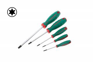 Skrutkovače Torx, veľkosti od T5 do T50, dĺžky 60-200 mm - JONNESWAY Možnosť: veľkosť T6. dĺžka drieku 60 mm
