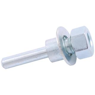 Stopka - unášač na vŕtačku 3/8"-24 - 6 mm, závit 10 mm, pre karbidové rašple