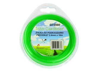 Strunová kosačka, tvar hviezdy, rôzne veľkosti a dĺžky Dĺžka: 100 m, Veľkosť: 3,0 mm