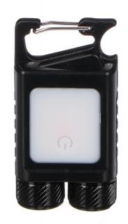 Svetlo na kľúče s magnetom, 500 lm, COB LED, USB - SIXTOL