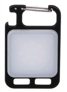 Svetlo na kľúče s magnetom a stojanom, 300 lm, COB LED, USB - SIXTOL