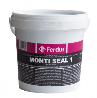 Tesniace montážny prípravok MONTI SEAL, čierny, rôzne objemy - Ferdus Zväzok: 1