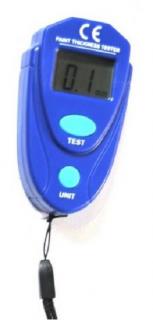 Tester, merač hrúbky laku, digitálne