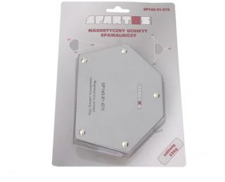 Uhlový magnet viacuhlový, nosnosť 33kg - SPARTUS SP145-01-075