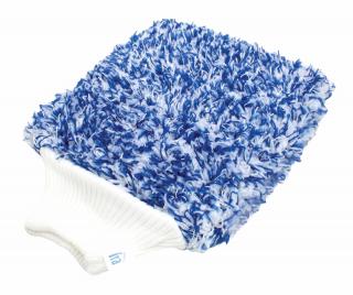Umývacie rukavice na mokré a suché čistenie, mikrovlákno, obojstranné, 20x26 cm – Satra S-CL1M