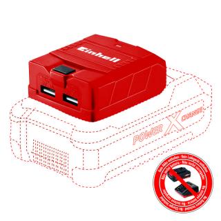 USB aku adaptér TE-CP 18 Li USB-sol Power X-Change - Einhell Expert Plus