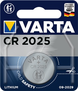 VARTA / 06025101401 / ELECTRONICS CR 2025 3V