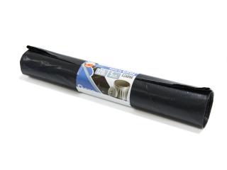 Vrece na odpad 120 l, extra silné, plast LDPE, čierne, 5 ks