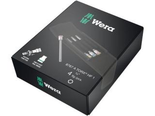 Wera 00333375 Sada 8767 A TORX HF 1. Nástrčné hlavice pre Zyklop 1/4" (4 ks)