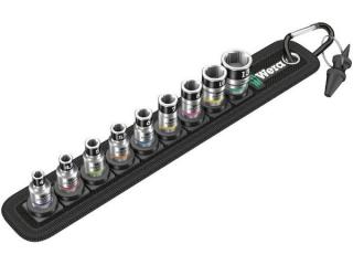 Wera 003880 Sada nástrčných hlavíc pás A 1 (4-13 mm) pre Zyklop 1/4" (10 ks)