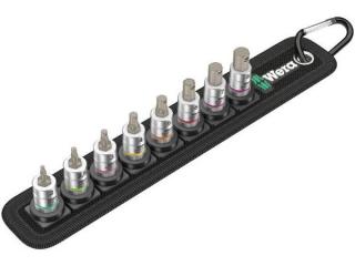 Wera 003881 Sada remeňov A 2. Adaptéry na zástrčku pre Zyklop 1/4" (8 ks)