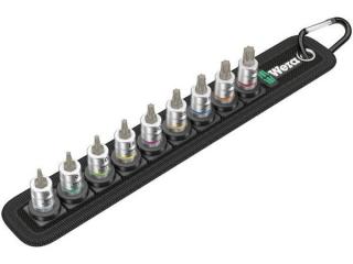 Wera 003882 Sada remeňov A 3 TORX HF. 1/4" nástrčné hlavice Zyklop (9 ks)