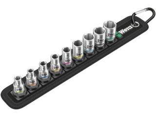 Wera 003883 Sada nástrčiek pás A 4 (5-13 mm) pre Zyklop 1/4" (9 ks)
