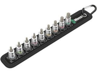 Wera 003884 Sada Pás A Imperial 1. Inbusové zásuvky - palcové pre Zyklop 1/4" (9 k