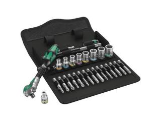 Wera 004016 Sada račňových kľúčov Zyklop Speed 8100 SA 6, 28 d. Upínací diel 1/4"- metrický