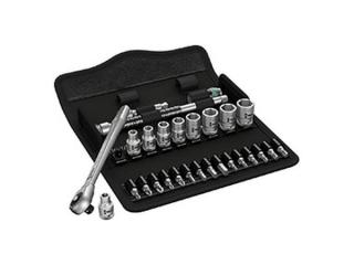 Wera 004020 Sada západiek Zyklop Metal 8100 SA 10, 28 d. Upínací diel 1/4" - palec