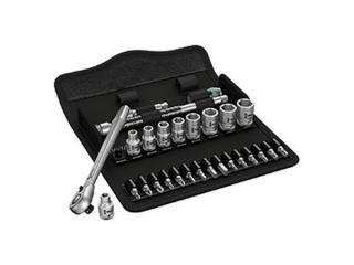 Wera 004021 Sada západiek Zyklop Metal 8100 SA 11, 28 d. Upínací diel 1/4" - palec
